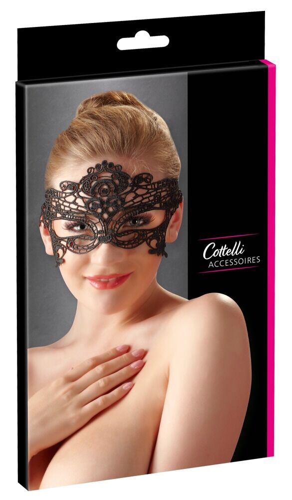 Μάσκα με πλέγμα - mask cottelli accessoires