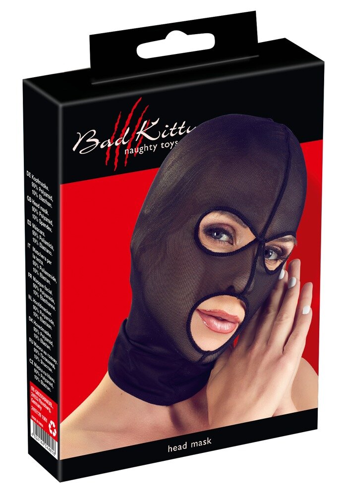 Μάσκα κεφαλιού από powernet - head mask bad kitty